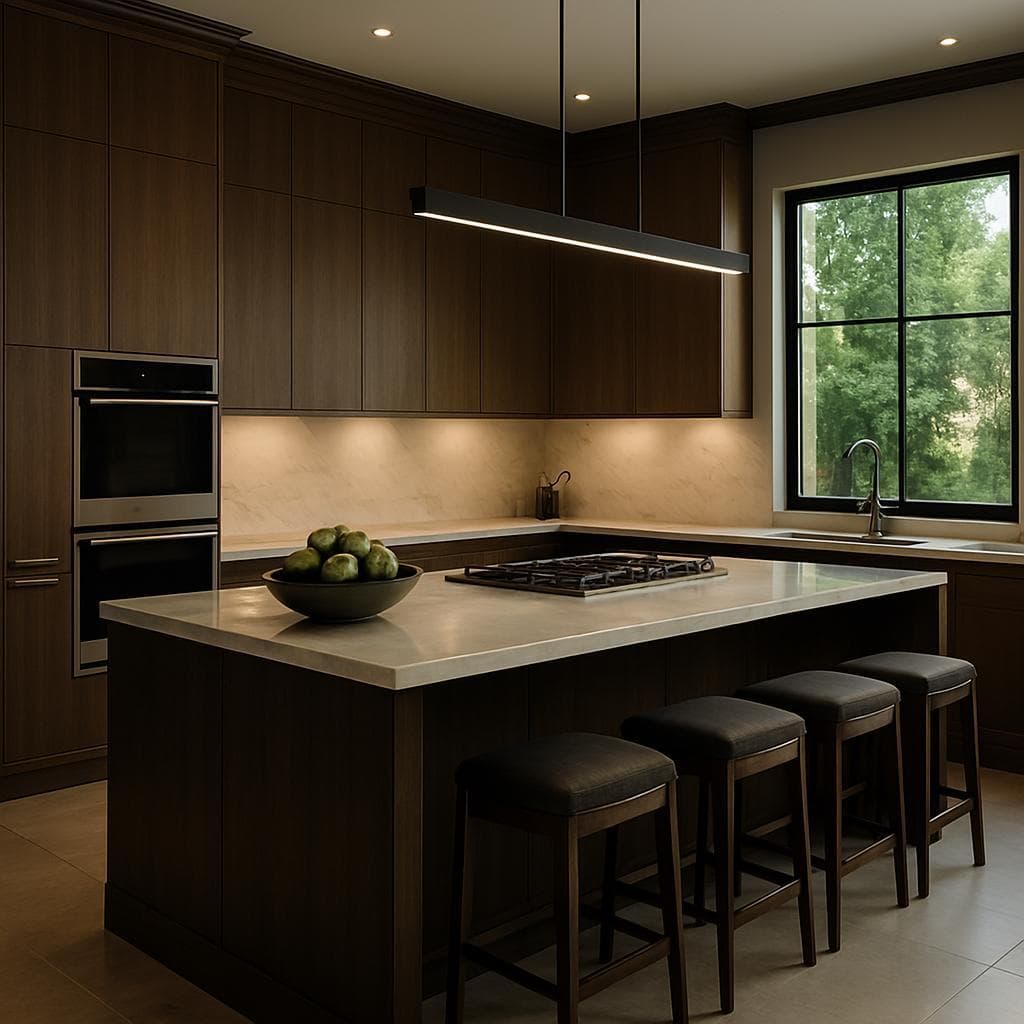 Custom kitchen cabinetry