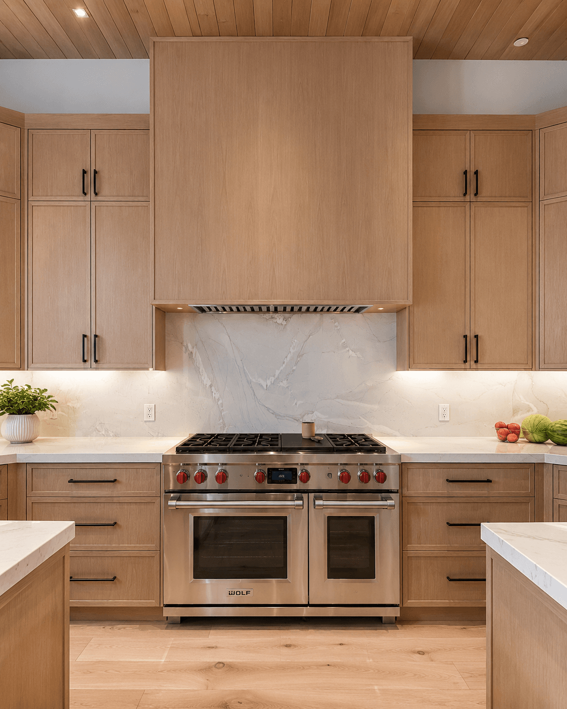 Custom kitchen cabinetry