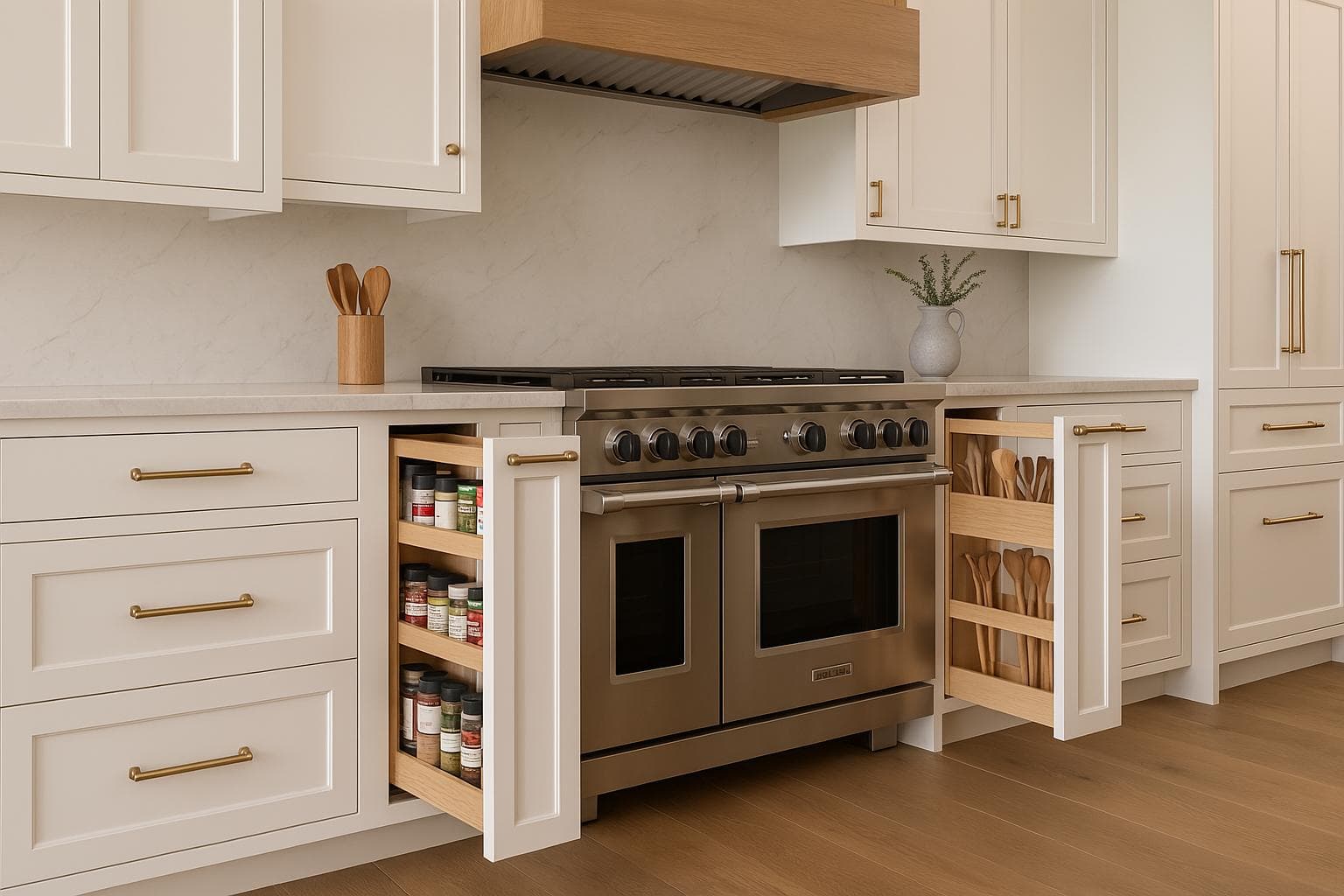 Custom kitchen cabinetry